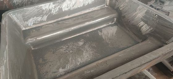 उच्च तापमान अनुप्रयोगों के लिए संक्षारण प्रतिरोधी कच्चा लोहा इनगॉट मोल्ड 1500*1500*150 आयाम