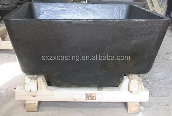 1.2 स्टील मिलों के लिए 1600°C ताप प्रतिरोध के साथ घन स्लैग पैन