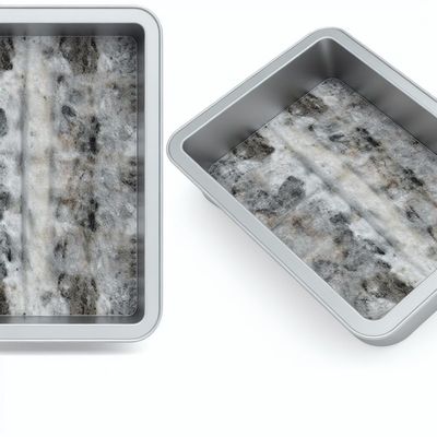 फ्रीजर सुरक्षित कृत्रिम पत्थर मोल्ड गैर चिपचिपा कोटिंग के साथ साफ करने में आसान