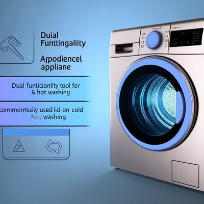 ठंडे और गर्म धोने के लिए पूर्ण स्वचालित सहायक उपकरण